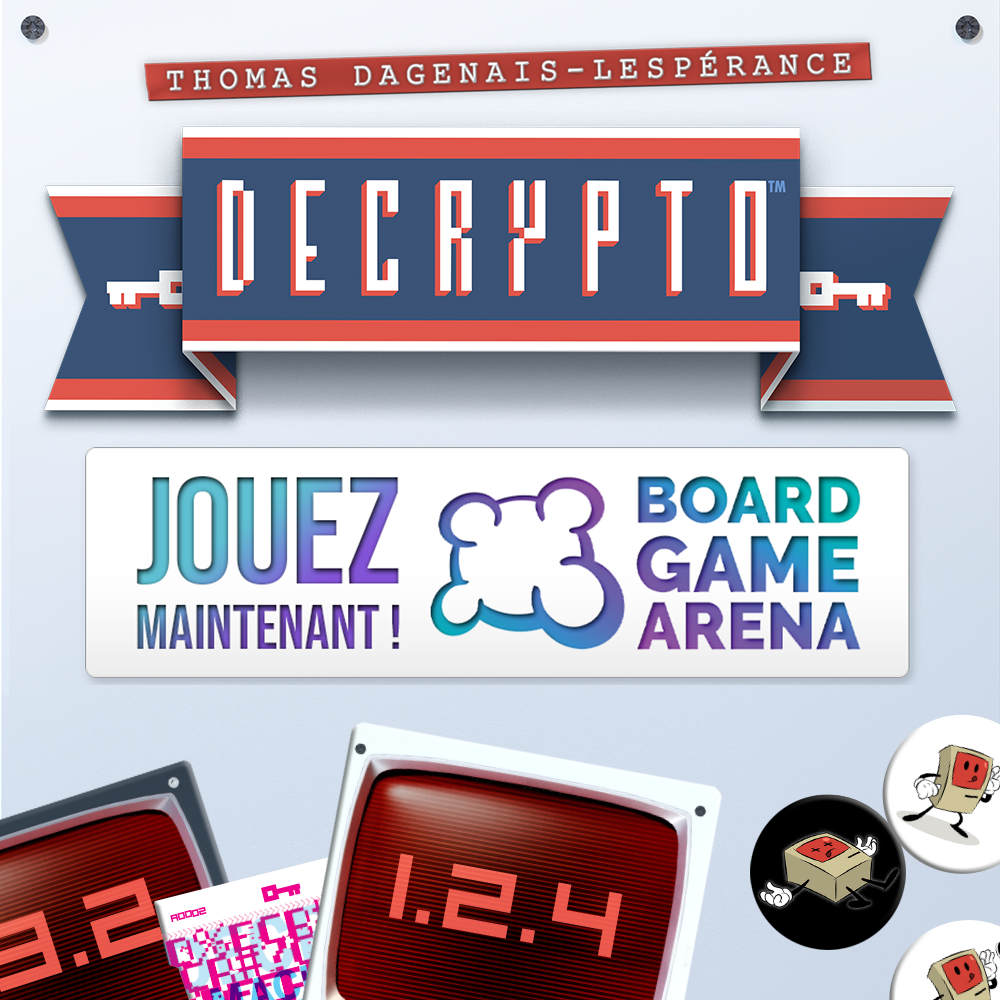 DECRYPTO 1, vous avez une mission, transmettre des codes secrets.