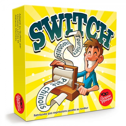 Jeu Switch jaune - boîte